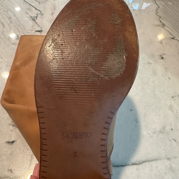 J Crew leather boot wide calf - Picture 5 of 6